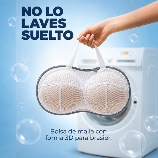 Bolsa de lavandería para brasier — no la laves suelta
