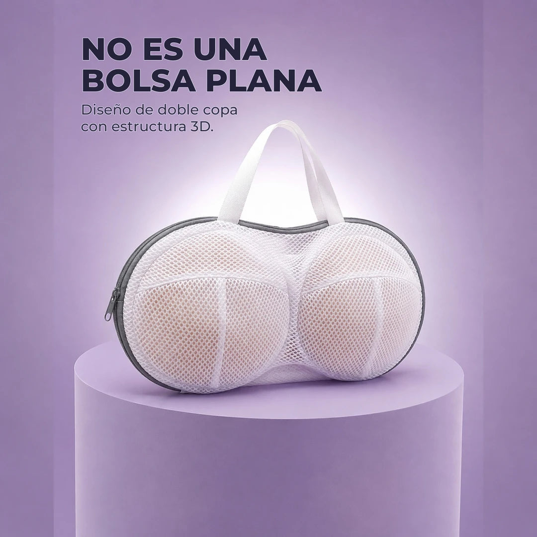 Bolsa de lavandería para brasier — diseño 3D